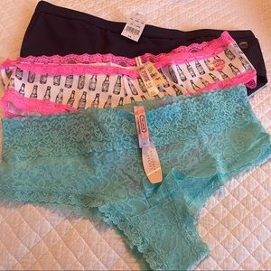 NWT Women’s underwear by Victoria’s Secret and aerie